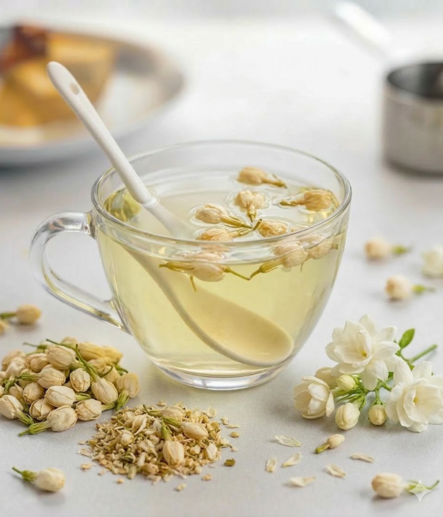Premium Jasmine Flower - 100% Natural Whole Dried Jasmine Buds (4-6 oz)