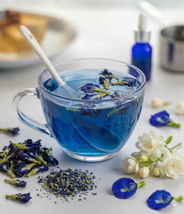 Premium Butterfly Blue Pea Tea - 100% Natural Color-Changing Herbal Infusion (4-6 oz)
