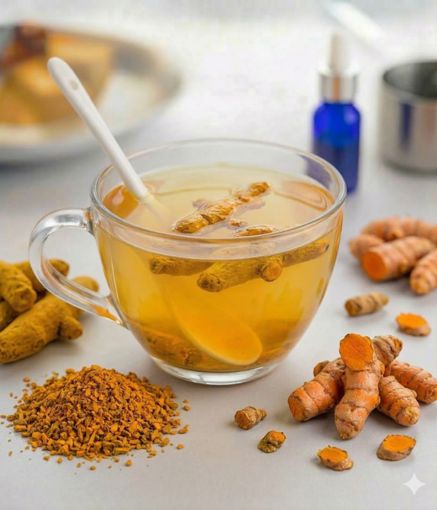 Premium Turmeric Roots - 100% Natural Whole Dried Curcumin Infusion (4-6 oz)